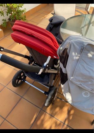 Cochecito Bebé Bugaboo Rojo cameleon 3