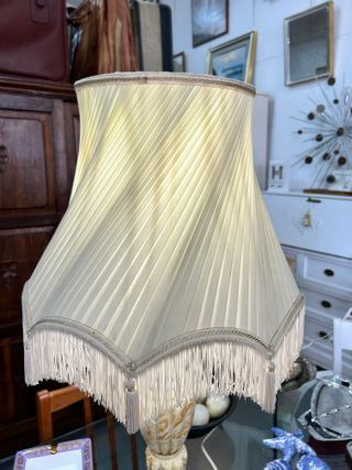 Lámpara de mesa Vintage Alabastro