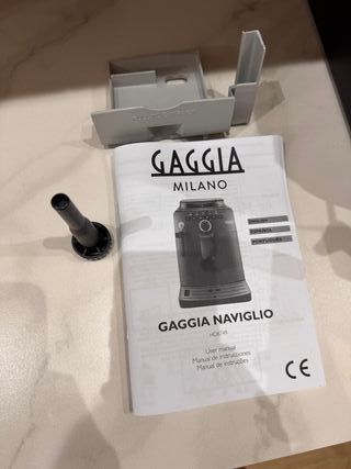 Cafetera Gaggia Naviglio Negra Automática