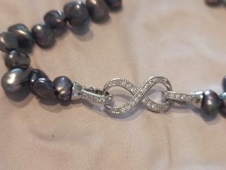 Collar de perlas barrocas naturales