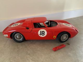 Ferrari Coche XL Paya Antiguo Rojo para piezas