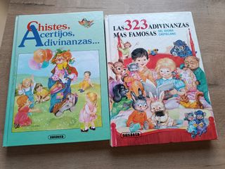 Pack 2 libros adivinanzas