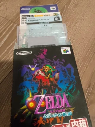 Zelda: Majora's Mask NUEVO japones -Nintendo 64