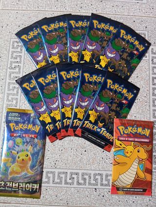 Lote sobres Pokémon sin abrir