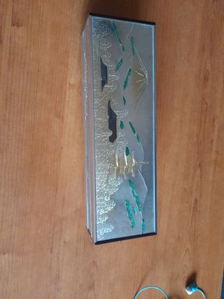 Joyero Musical Bailarina Dorado y Plateado