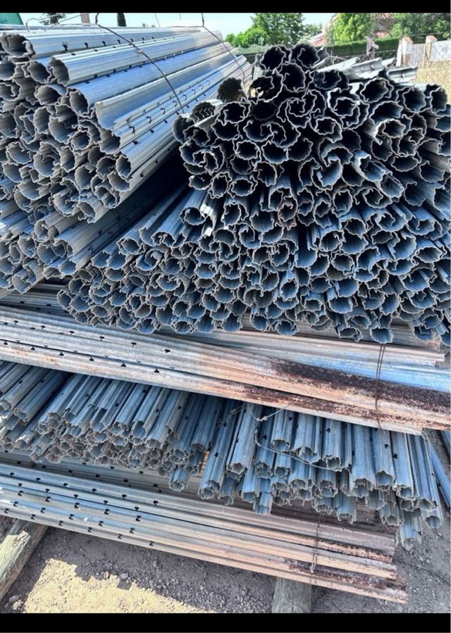 Postes metálicos para viñas vallados OFERTA !!!!