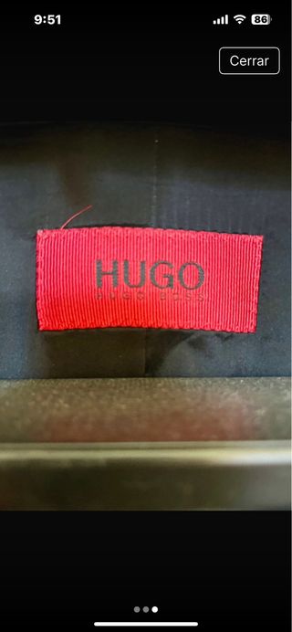 Americana Hugo Boss Negra