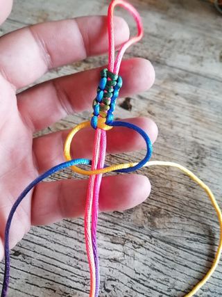 Pulsera Macramé. 