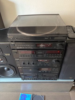 Cadena de Sonido Technics Vintage