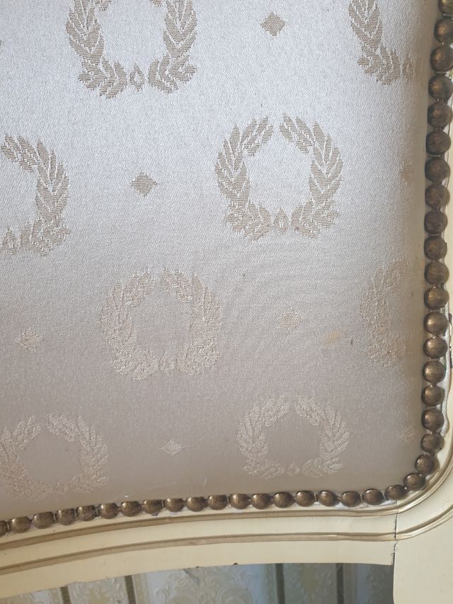 Poltrona vintage bianca