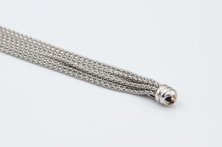 Pulsera De Oro Blanco De 18K.. Ref: 003-05-02322