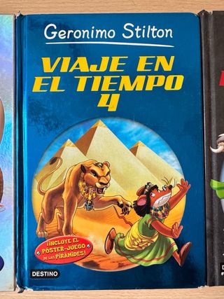 Colección Viaje en el tiempo Geronimo Stilton