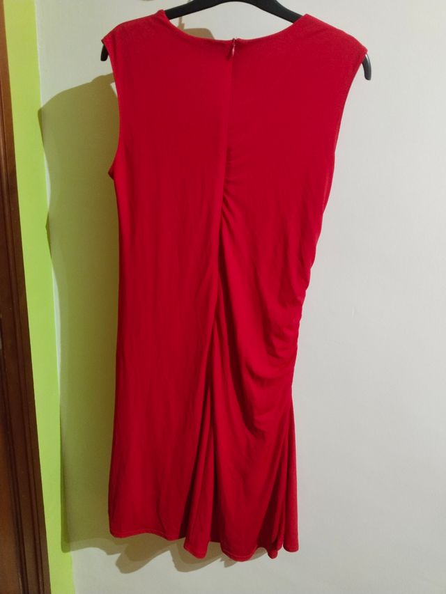 Vestido Rojo Mujer