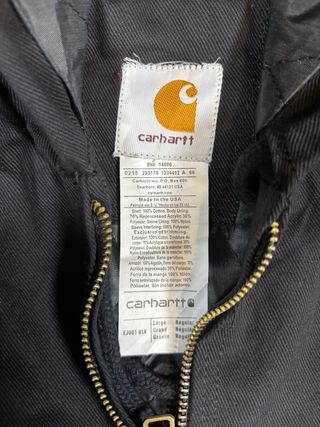 Chaqueta Carhartt Rework Negra