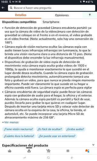 Cámara de vigilancia