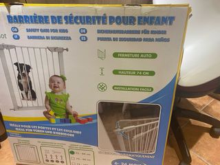 Barrera de seguridad para bebé