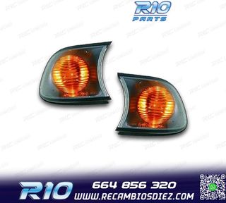 INTERMITENTES FRONTALES BMW E46 COMPACT 01-05 NEGRO AMBAR