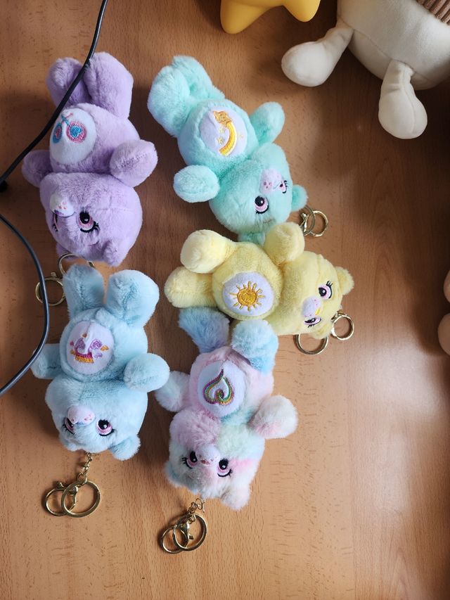 5 Llaveros Ositos Cariñositos