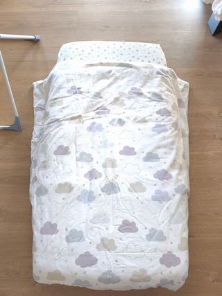 2 Fundas Nórdicas y 2 Edredones Cuna 120x60