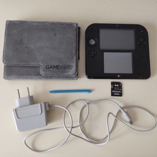 Nintendo 2DS Negra + Accesorios