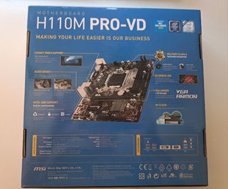 MSI H110M PRO-VD Placa Base nueva