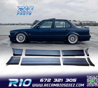 MOLDURAS PUERTAS BMW E30 4P 82-90 LOOK M TECH 2 ABS