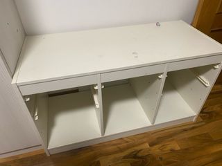 estructura de almacenaje Ikea blanco 