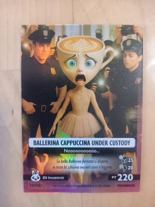 Ballerina Cappuccina Under Custody Card