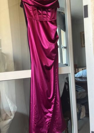 Vestido de fiesta buganvilla