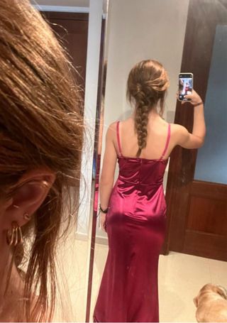 Vestido de fiesta buganvilla