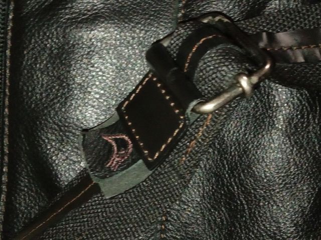 Bolso Bandolera Piel Mandarina Duck Negro