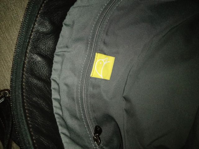 Bolso Bandolera Piel Mandarina Duck Negro