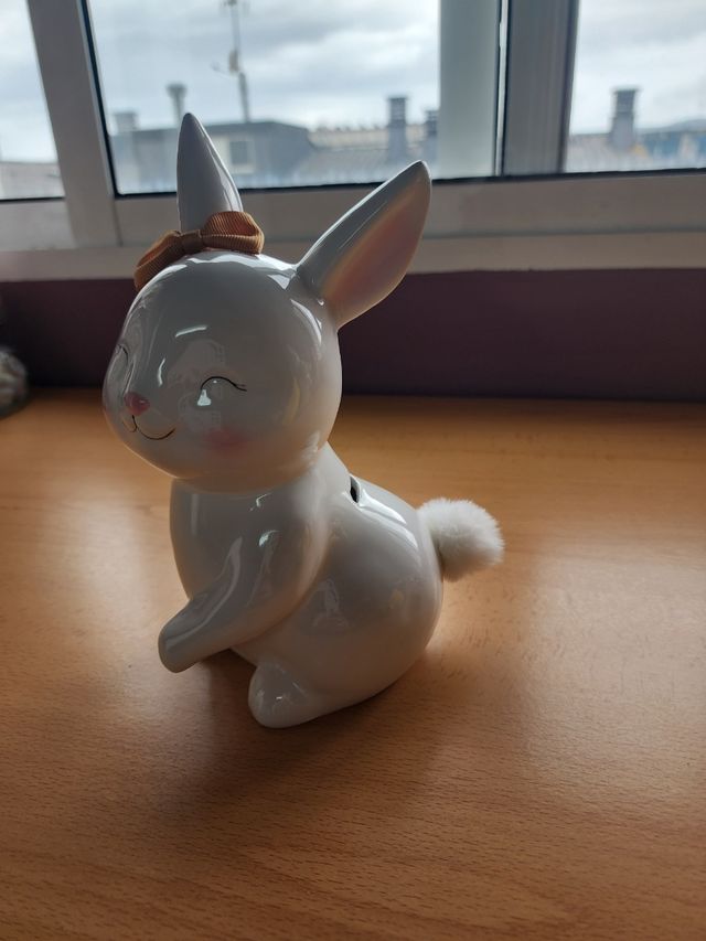 Hucha Conejo Cerámica