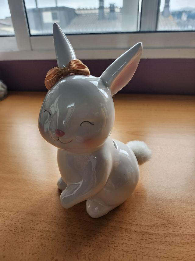 Hucha Conejo Cerámica