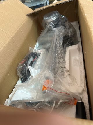 Rueda jockey eléctrica para remolque 12V 350W