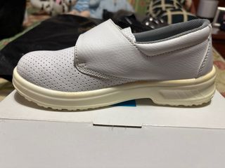 zapatos de trabajo inconfort white talla 36