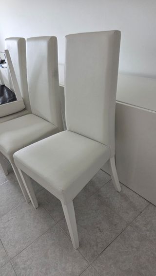 Set 4 Sedie Nancy Mondo Convenienza Bianche