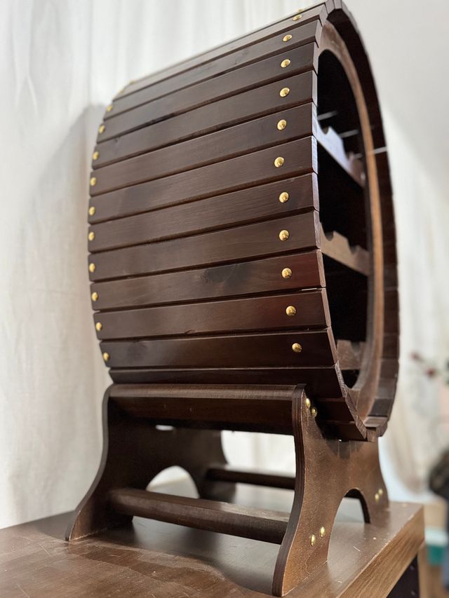 Botellero Madera Barril