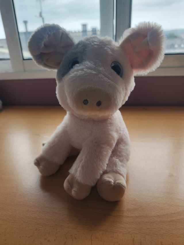 Peluche Cerdito Rosa Suave