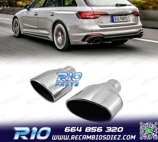 PACK COLAS ESCAPE OVALADA ACERO INOX TIPO RS4