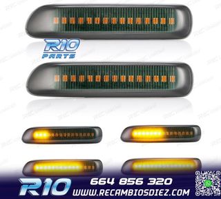 INTERMITENTES LATERALES DINAMICOS LED BMW E46 AHUMADOS