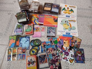 Lote Cartas Magic y Dragon Ball