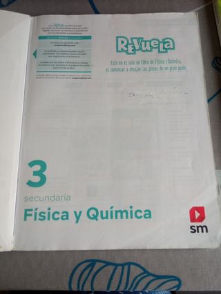 Física y Química. 3 Secundaria. Revuela. Comuni...