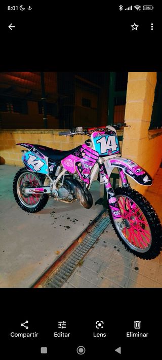Honda CR 1997 - Última de chasis de hierro