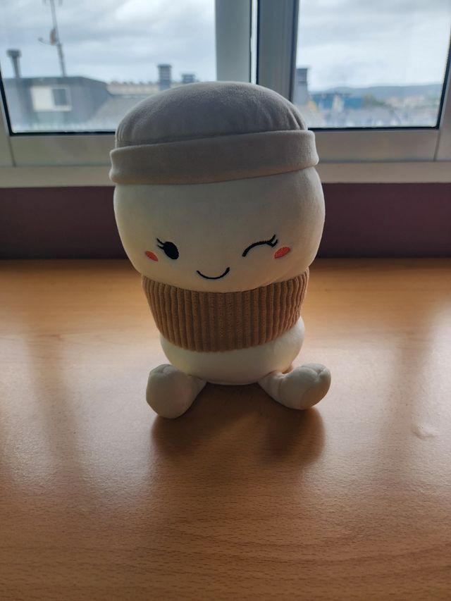 Peluche Vaso Café Kawaii