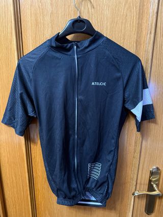 Maillot Ciclismo ATELCIC Negro Talla M