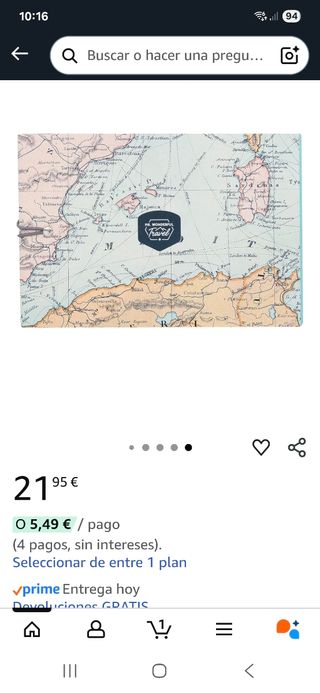 Álbum de fotos Mr. Wonderful mapa