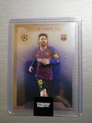 Messi Fan's Choice 89/99 Tarjeta Numerada
