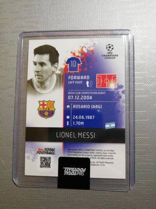 Messi Fan's Choice 89/99 Tarjeta Numerada