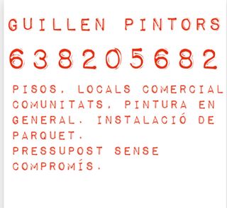 Pinturas Guillen - Presupuesto sin compromiso